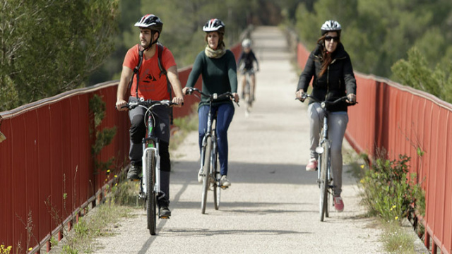 Lloguer de bicicletes i transport Lo Sirgador